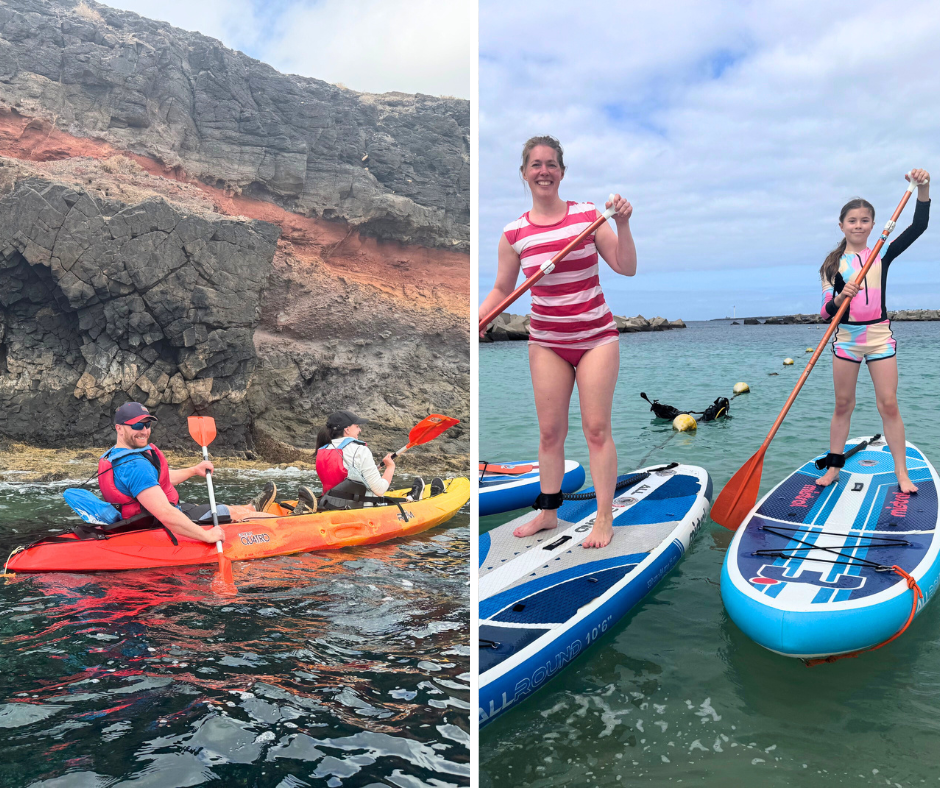Adapted kayaking and SUP
